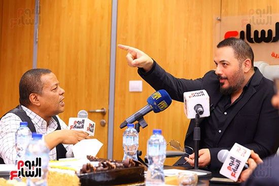 رامى عياش فى ندوة اليوم السابع رامى عياش فى ندوة اليوم السابع