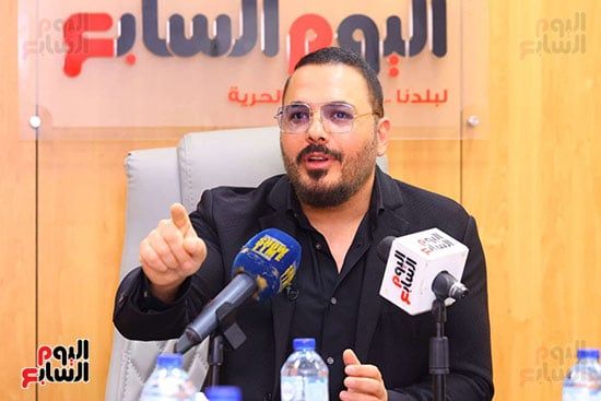 النجم رامى عياش فى ندوة اليوم السابع النجم رامى عياش فى ندوة اليوم السابع