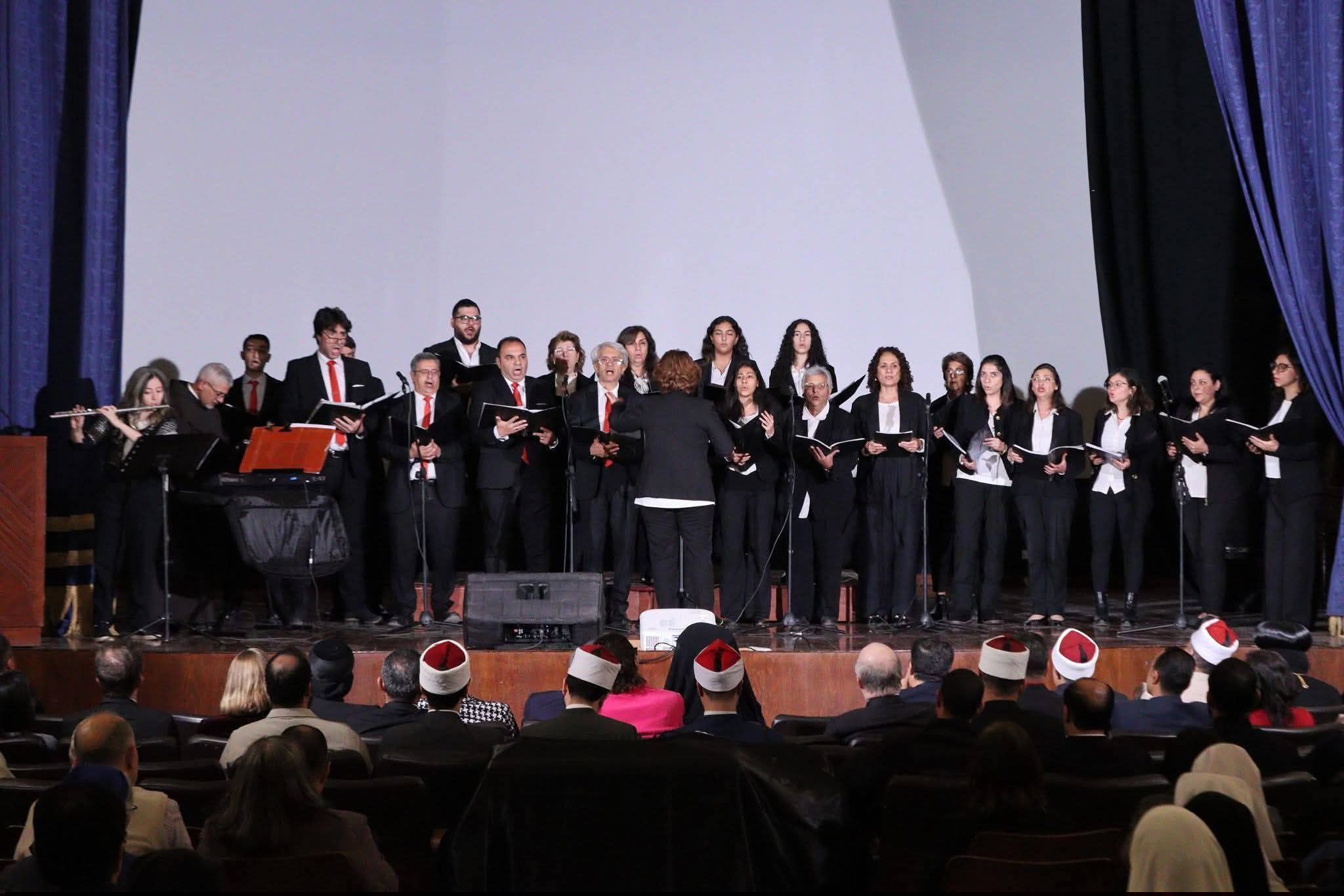 بطريرك الأقباط الكاثوليك خلال الاحتفالية بطريرك الأقباط الكاثوليك خلال الاحتفالية