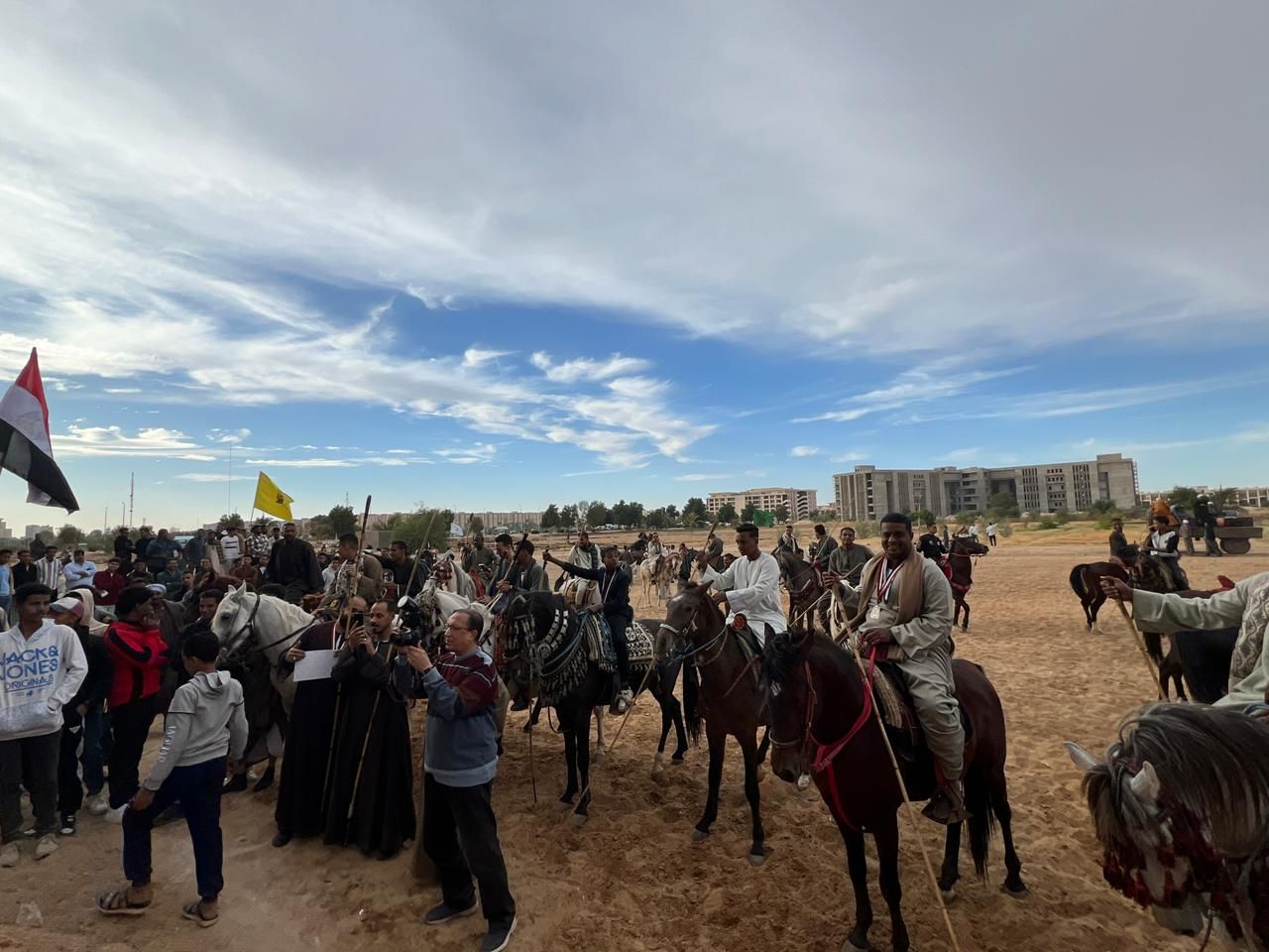 مهرجان للفروسية فى جامعة قنا مهرجان للفروسية فى جامعة قنا