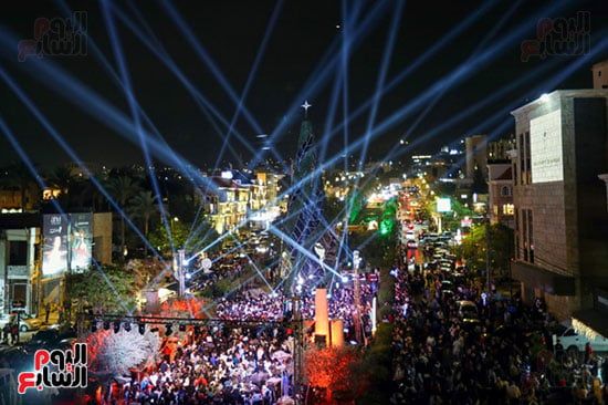 تجمع كبير خلال احتفالات العام الحجديد بلبنان تجمع كبير خلال احتفالات العام الحجديد بلبنان