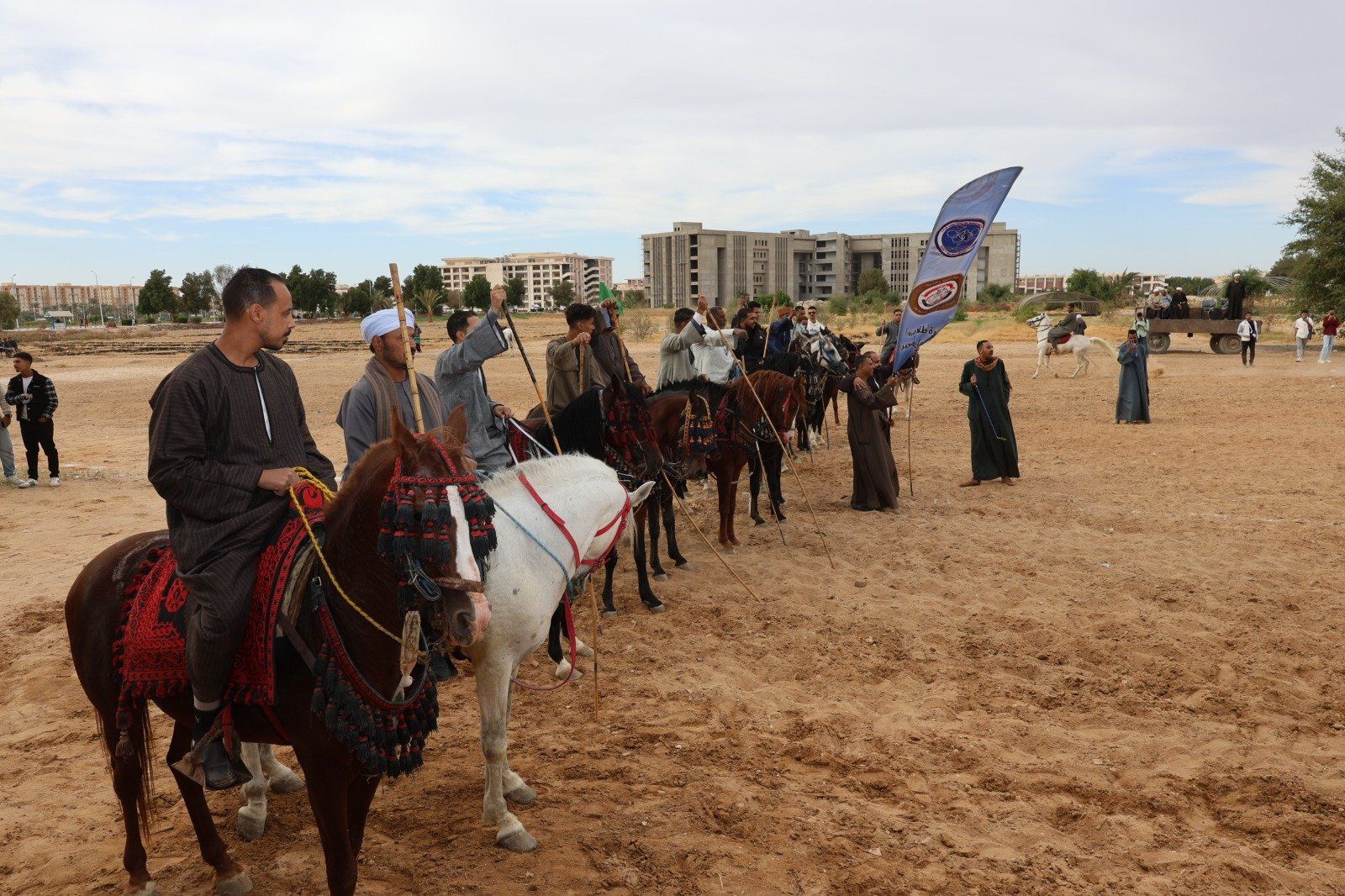 تنظيم أول مهرجان للفروسية فى جامعة قنا تنظيم أول مهرجان للفروسية فى جامعة قنا
