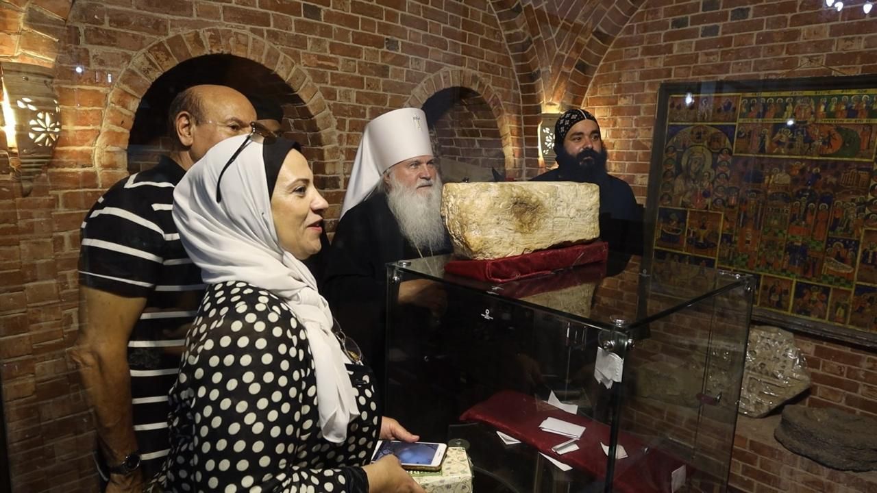 جانب من زيارة الوفد الروسي جانب من زيارة الوفد الروسي