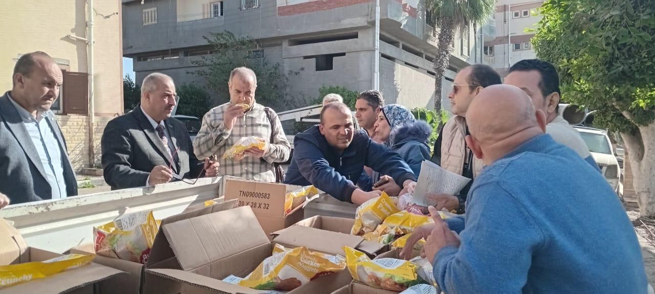 ضبط سلع غير صالحه بمطوبس ضبط سلع غير صالحه بمطوبس