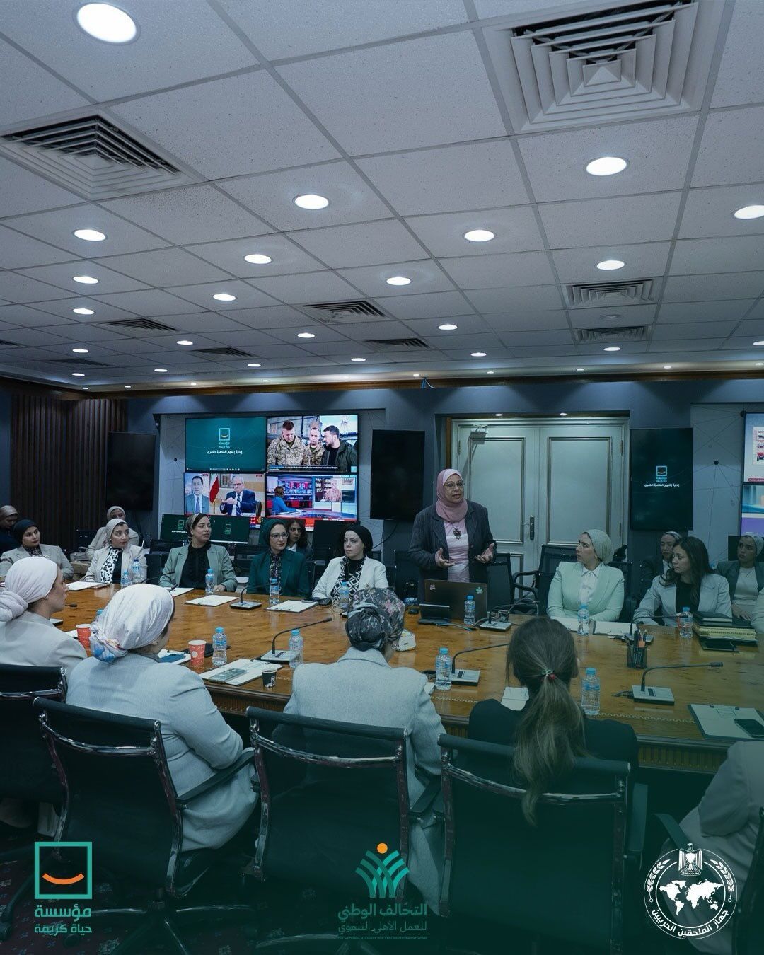 حياة كريمة تعزز حضورها الدبلوماسي لتعريف العالم بجهود التنمية المصرية (7) حياة كريمة تعزز حضورها الدبلوماسي لتعريف العالم بجهود التنمية المصرية (7)