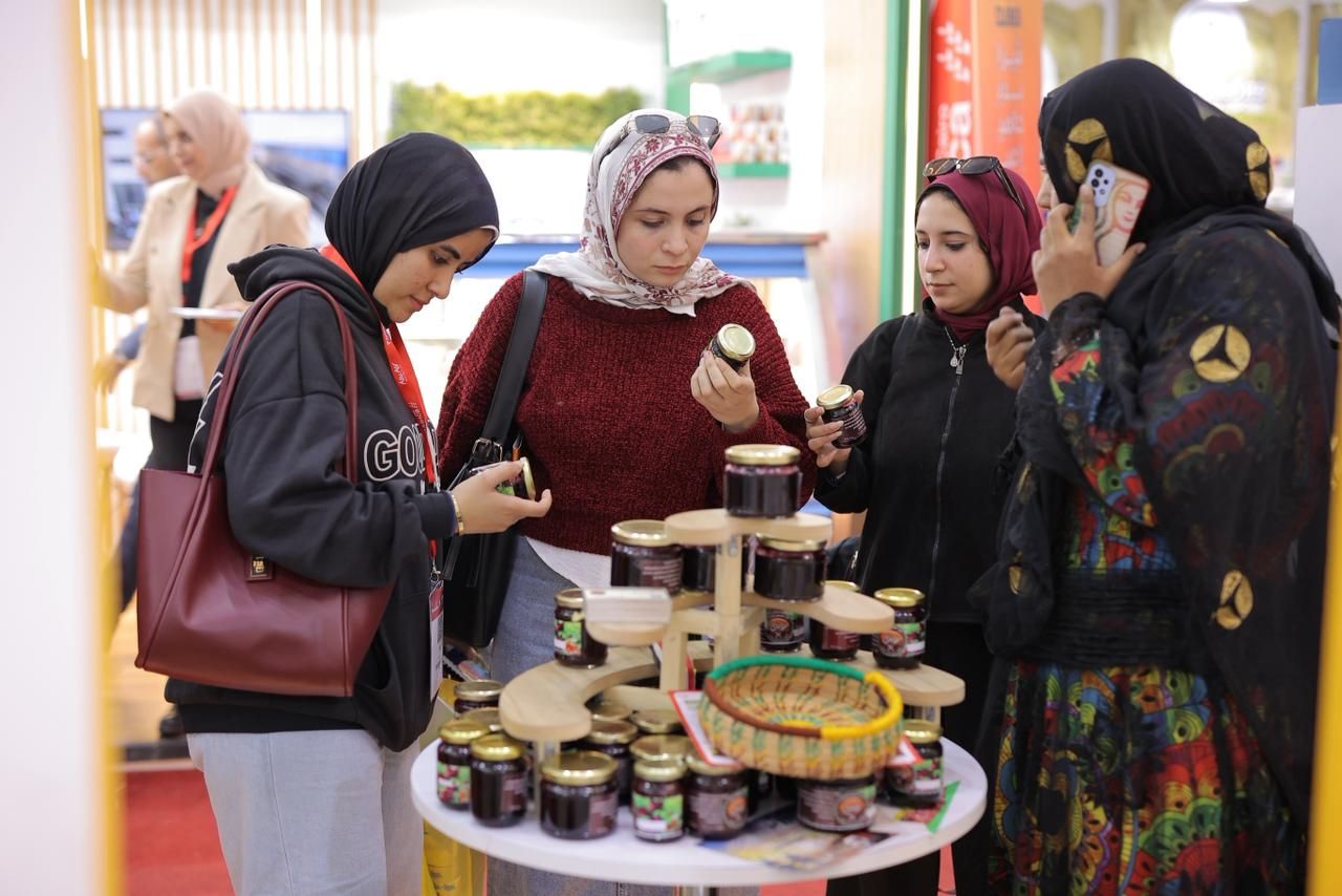 المنتجات الزراعية فى المعرض المنتجات الزراعية فى المعرض