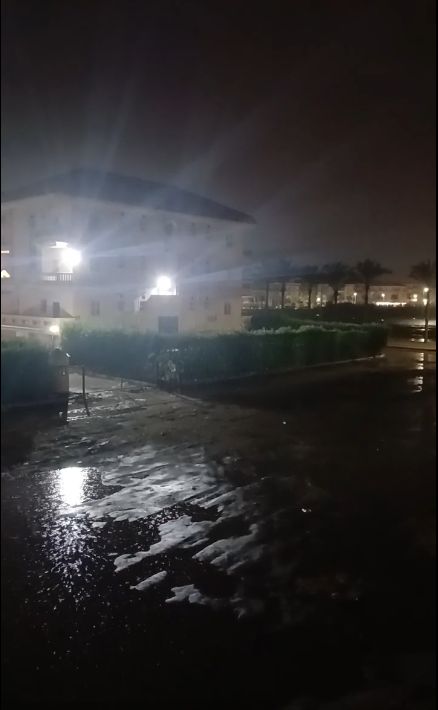 الامطار فى دمياط الامطار فى دمياط