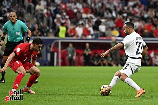 أفشة خلال المباراة أفشة خلال المباراة