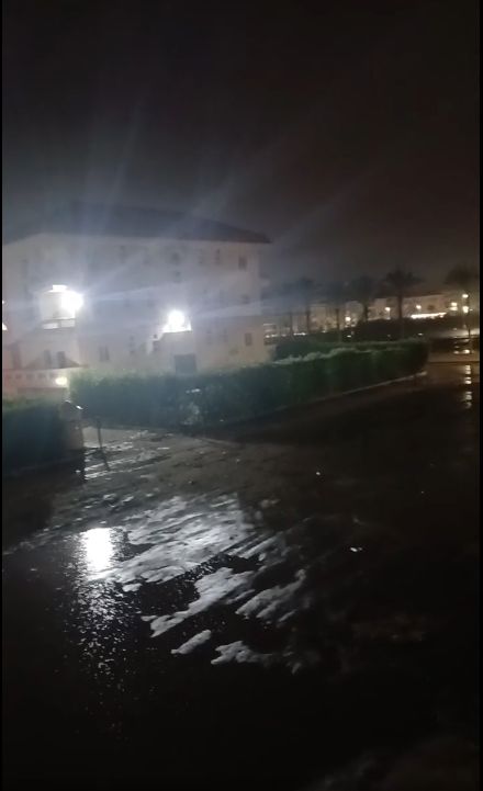 الامطار فى محافظة دمياط الامطار فى محافظة دمياط