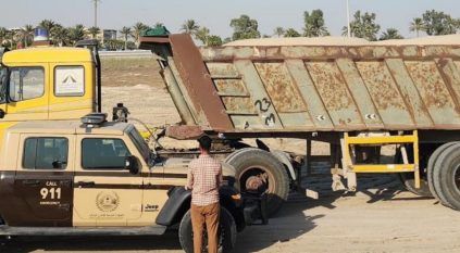 ضبط مقيم استغل الرواسب في الشرقية