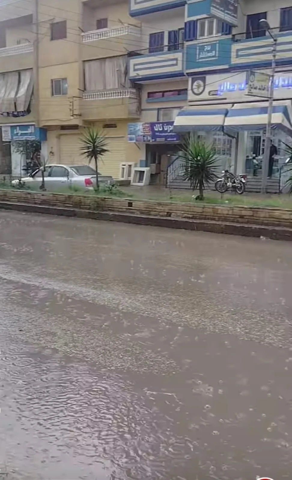 الأمطار فى الدقهلية