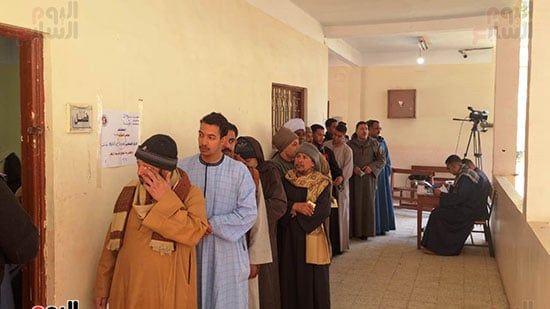 طابور--للناخبين- طابور--للناخبين-