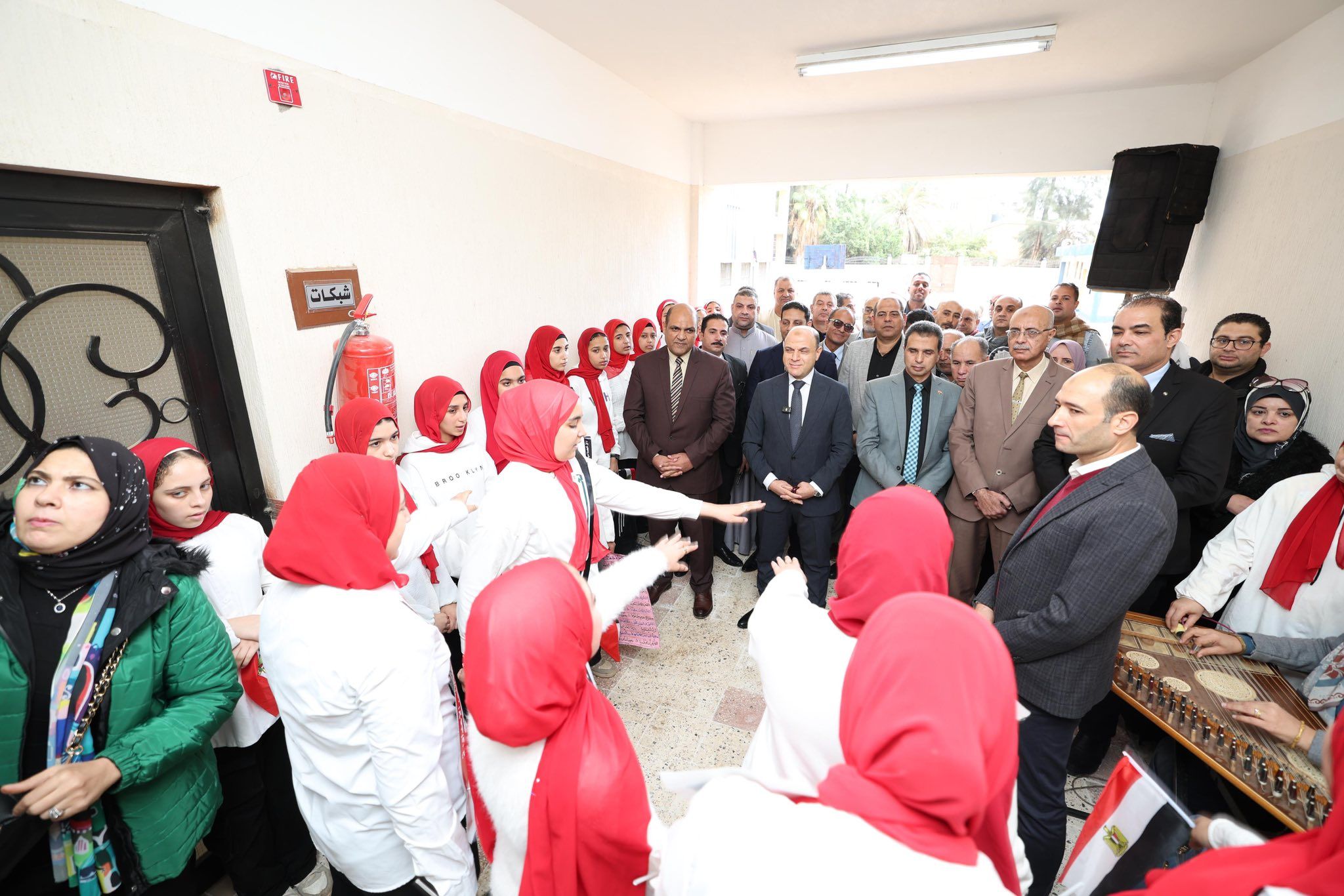 محافظ كفر الشيخ يفتتح مدرسة بالصافية محافظ كفر الشيخ يفتتح مدرسة بالصافية