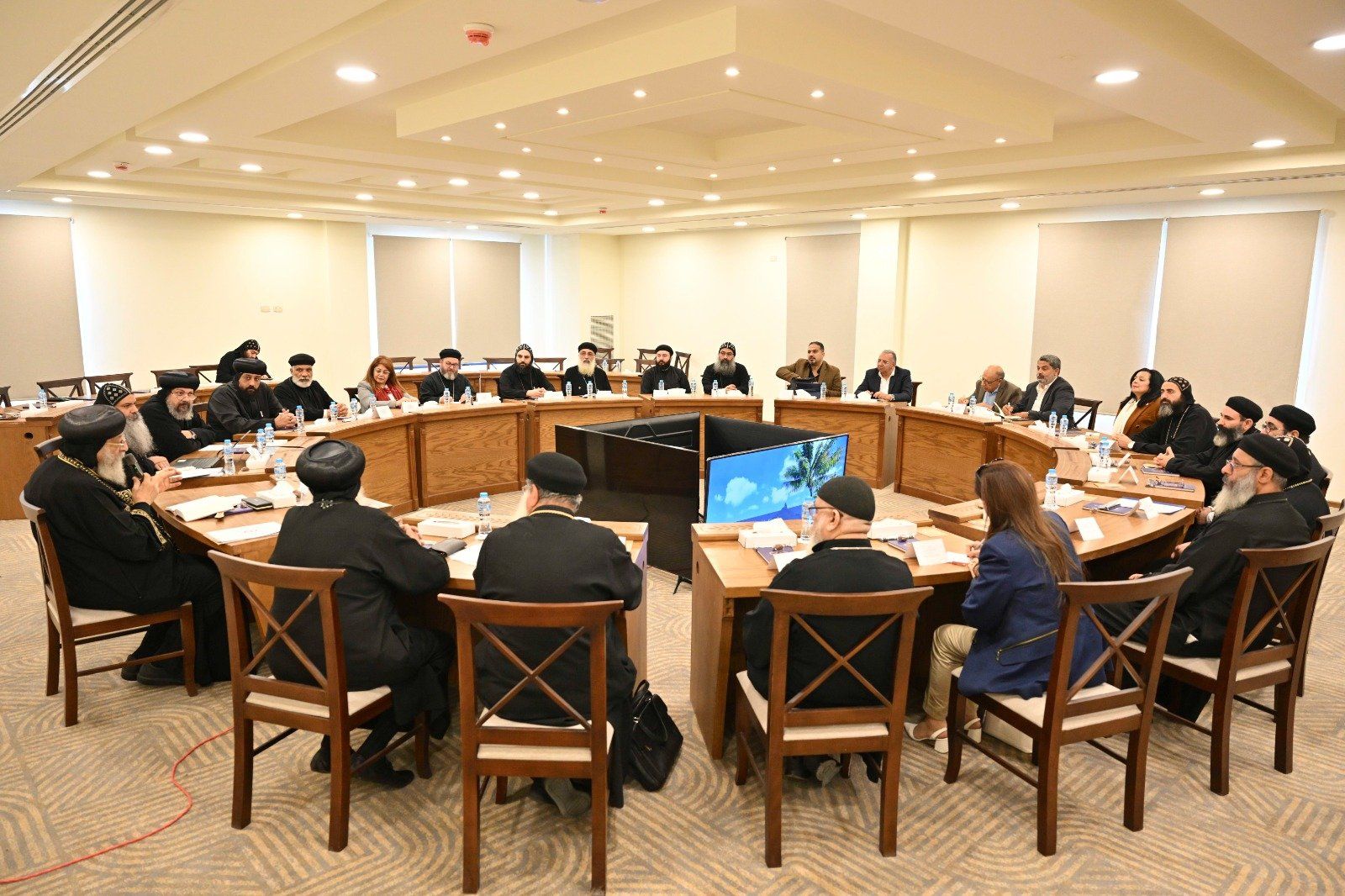 جانب من لقاء قداسة البابا جانب من لقاء قداسة البابا