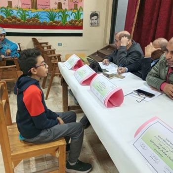 جانب من المسابقة جانب من المسابقة