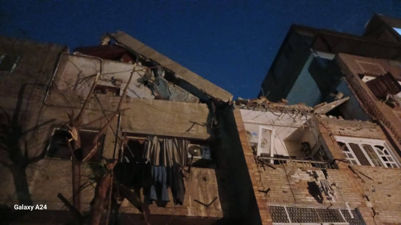 انهيار عقار إمبابة (3) انهيار عقار إمبابة (3)