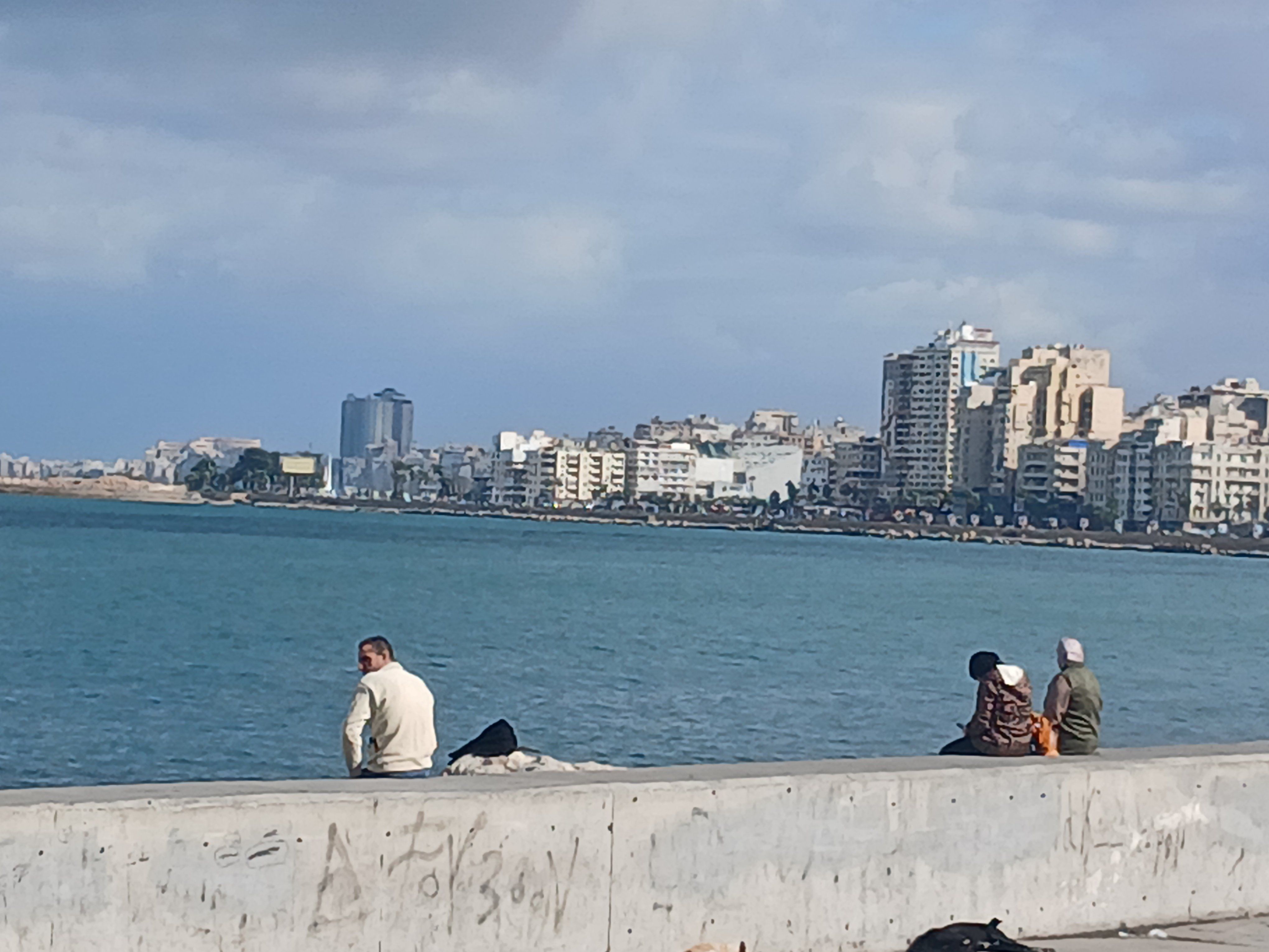 سحب منخفضة فى الإسكندرية سحب منخفضة فى الإسكندرية