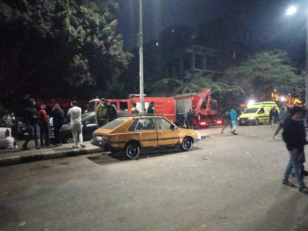 انهيار عقار امبابة (3) انهيار عقار امبابة (3)