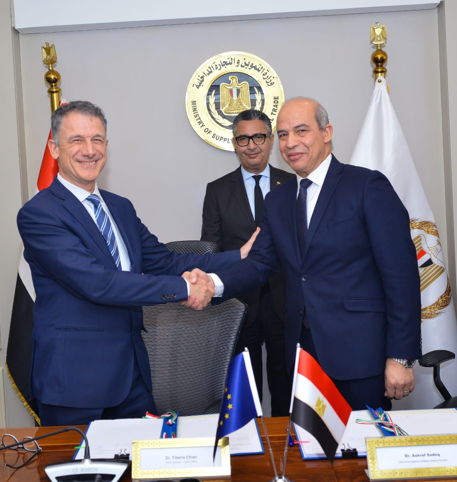 وزير التموين والتجارة الداخلية يشهد مراسم توقيع بروتوكول تعاون 23 وزير التموين والتجارة الداخلية يشهد مراسم توقيع بروتوكول تعاون 23