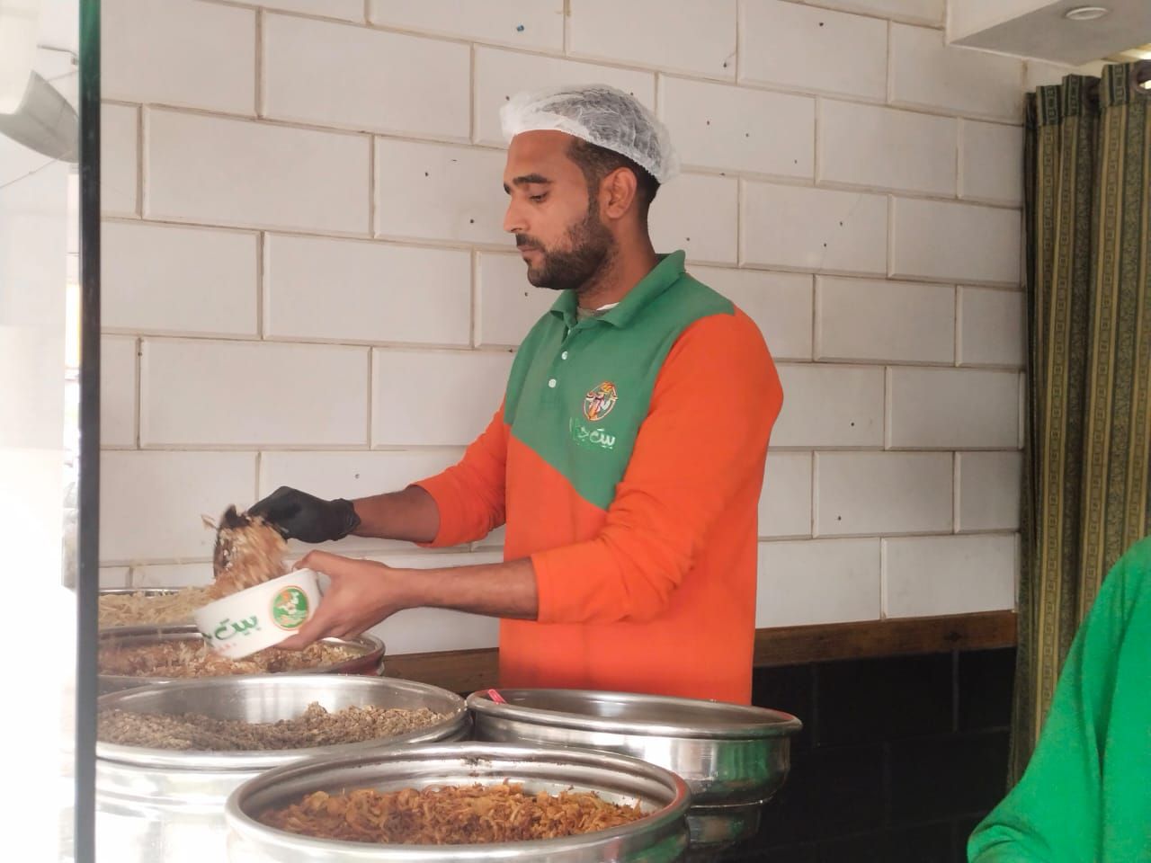 أثناء التعبئة للطلبات أثناء التعبئة للطلبات