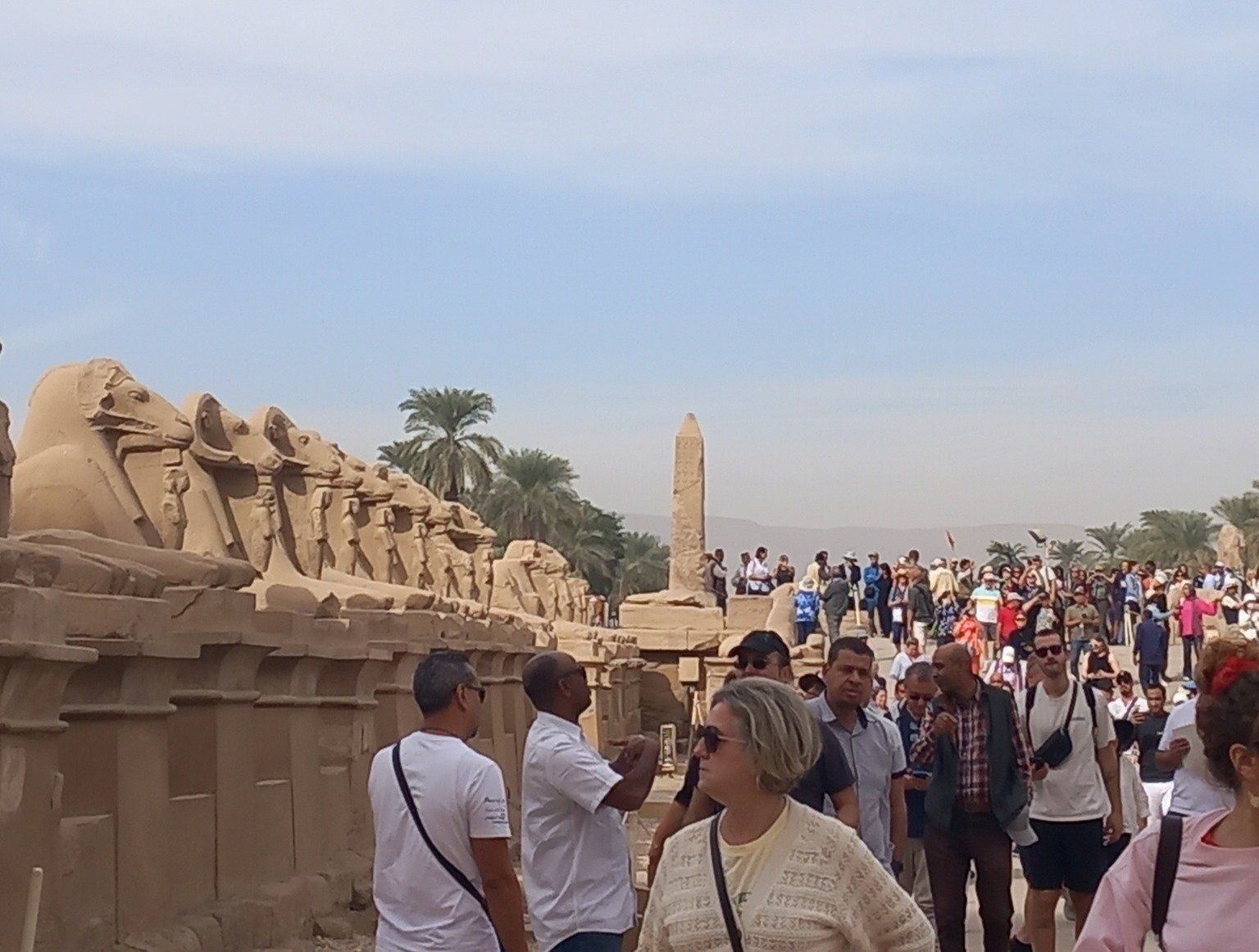 حالة من المتعة والبهجة بتوافد الأفواج السياحية بصورة مميزة فى الكرنك حالة من المتعة والبهجة بتوافد الأفواج السياحية بصورة مميزة فى الكرنك