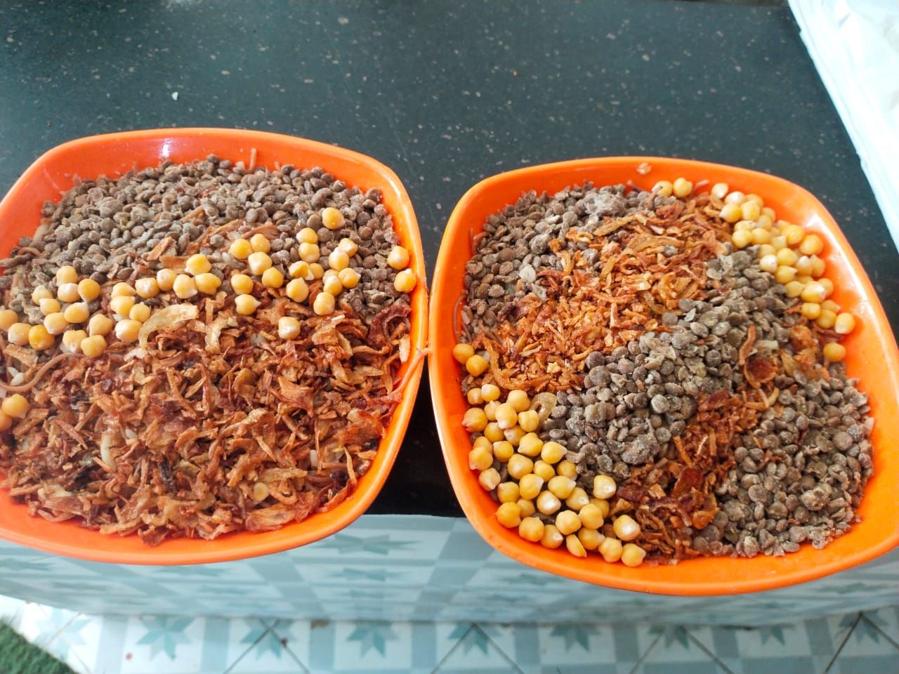 أطباق الكشري المصري أطباق الكشري المصري