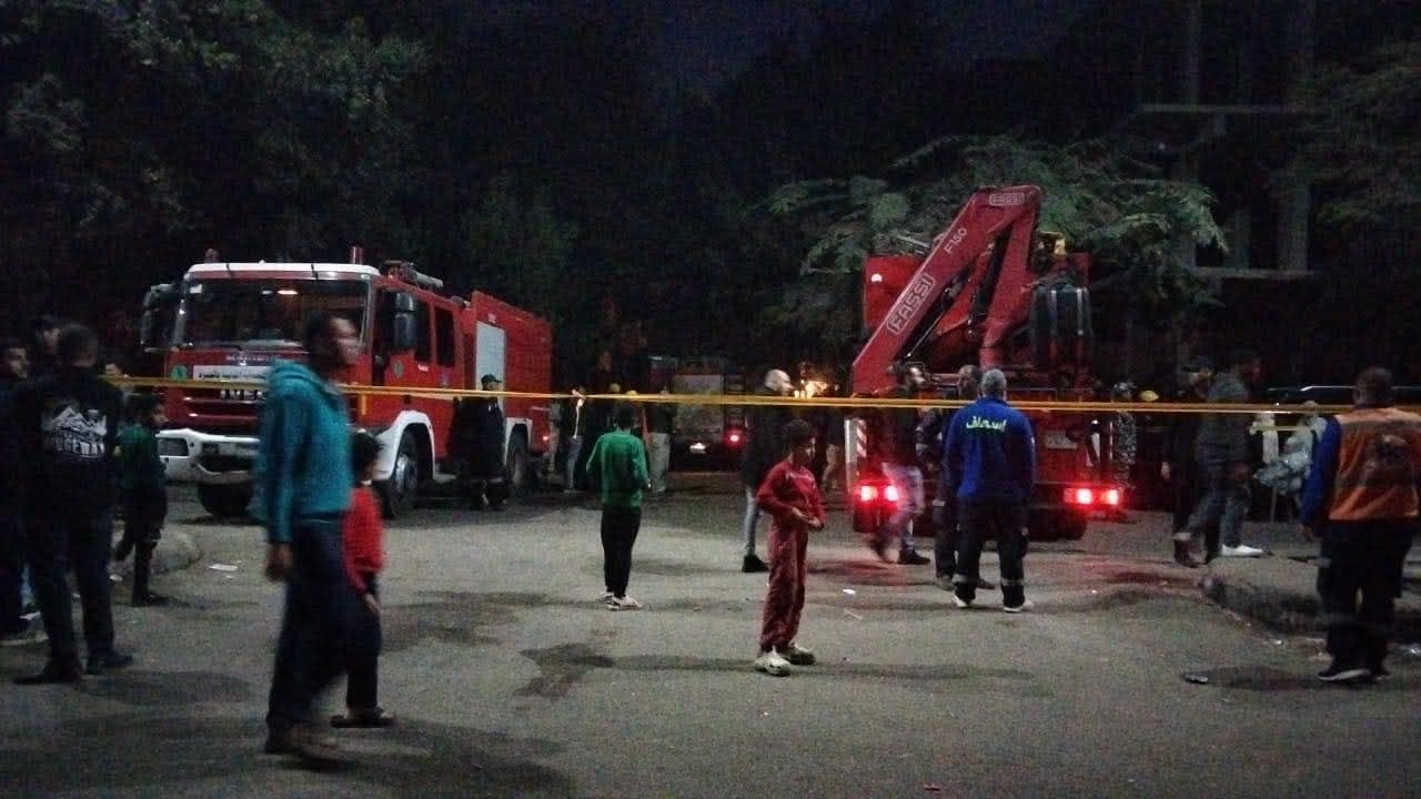 انهيار عقار امبابة (5) انهيار عقار امبابة (5)