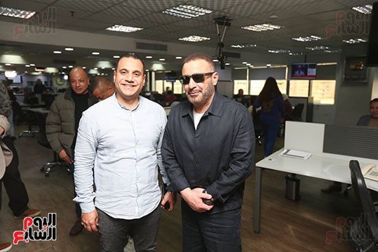 زيارة أحمد السقا لليوم السابع (4) زيارة أحمد السقا لليوم السابع (4)