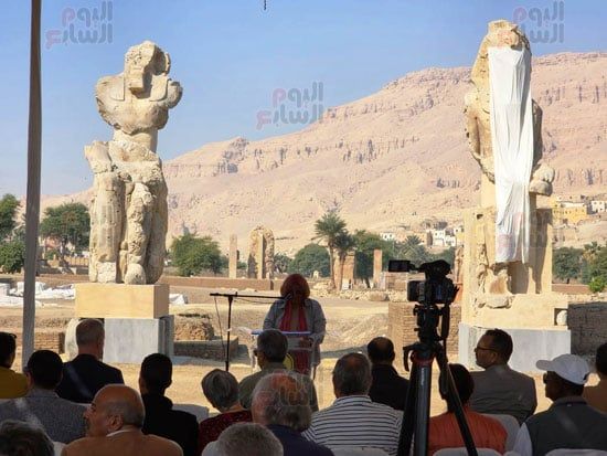 تنصيب-تماثيل-الملك-أمنحتب-الثالث-في-معبد-ملايين-السنين-بالبر-الغربى-(7) تنصيب-تماثيل-الملك-أمنحتب-الثالث-في-معبد-ملايين-السنين-بالبر-الغربى-(7)