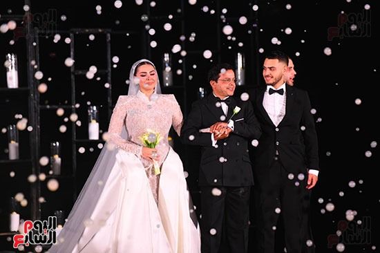 هنيدى وابنته والعريس هنيدى وابنته والعريس