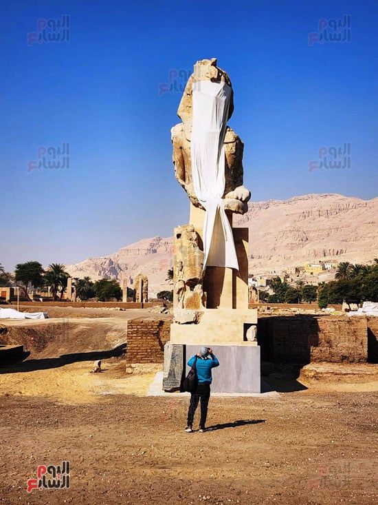 تنصيب-تماثيل-الملك-أمنحتب-الثالث-في-معبد-ملايين-السنين-بالبر-الغربى-(16) تنصيب-تماثيل-الملك-أمنحتب-الثالث-في-معبد-ملايين-السنين-بالبر-الغربى-(16)