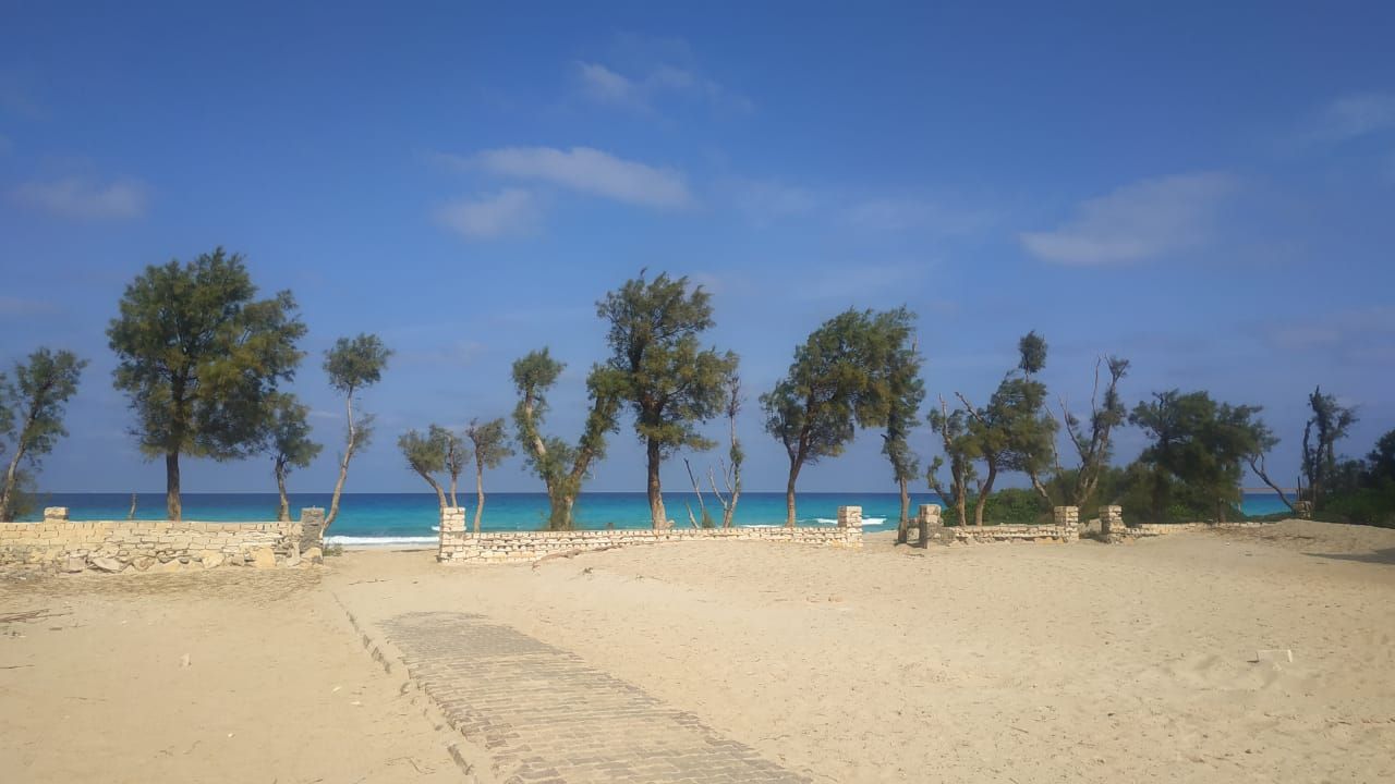 جمال شواطئ مطروح في الشتاء جمال شواطئ مطروح في الشتاء