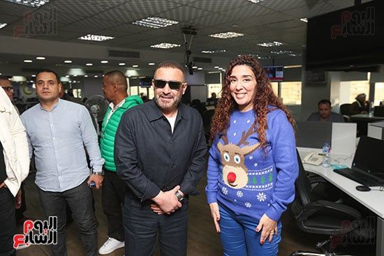 زيارة أحمد السقا لليوم السابع (3) زيارة أحمد السقا لليوم السابع (3)