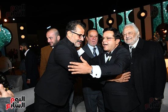 هنيدى وخالد زكى ومحمود حافظ هنيدى وخالد زكى ومحمود حافظ