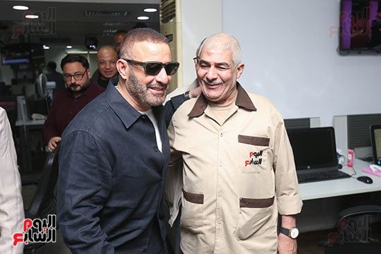 زيارة أحمد السقا لليوم السابع (9) زيارة أحمد السقا لليوم السابع (9)