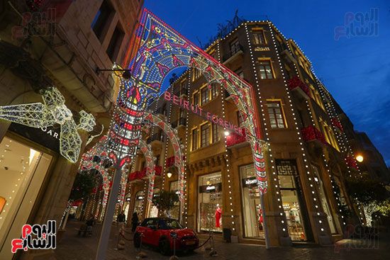 زينة عيد الميلاد في لبنان