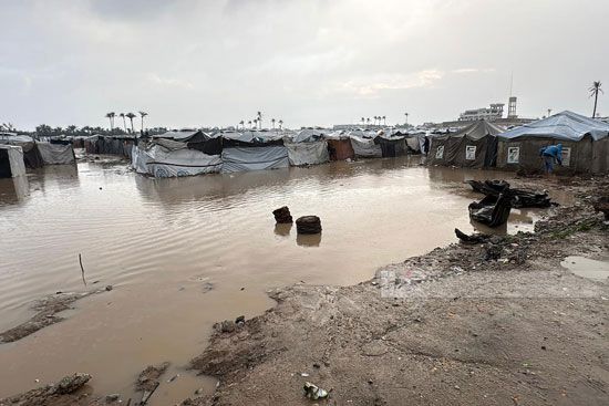 ميارة الأمطار فى قطاع غزة ميارة الأمطار فى قطاع غزة