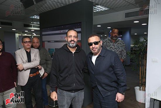 زيارة أحمد السقا لليوم السابع (7) زيارة أحمد السقا لليوم السابع (7)