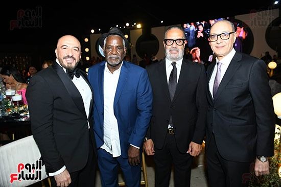 جمال العدل ومجدى الهوارى فى حفل زفاف ابنة هنيدى جمال العدل ومجدى الهوارى فى حفل زفاف ابنة هنيدى