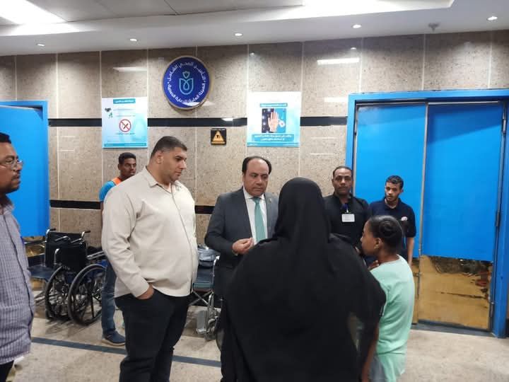 جانب من مستشفي النيل جانب من مستشفي النيل