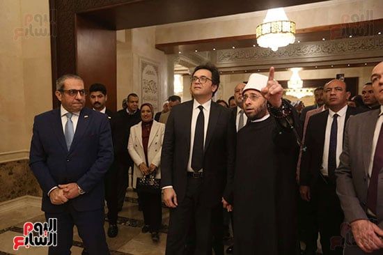 الوزيران في متحف قرّاء القرآن الكريم الوزيران في متحف قرّاء القرآن الكريم