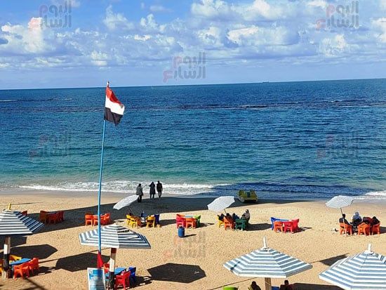 هدوء-البحر-بعد-النوة