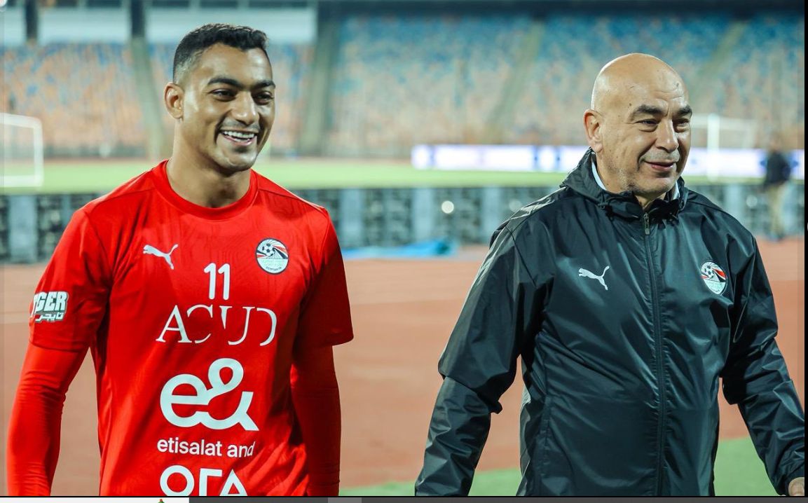 حسام حسن ومصطفى محمد حسام حسن ومصطفى محمد