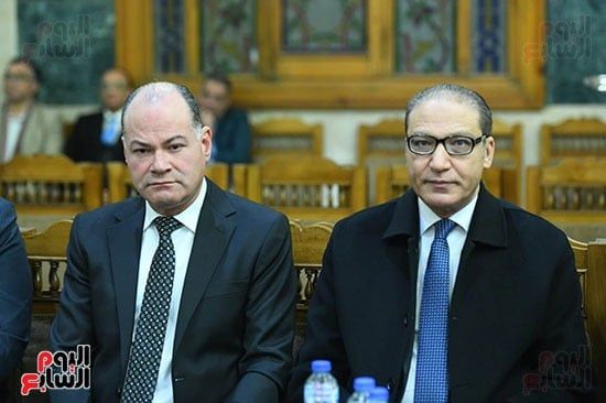 إسلام عفيفي رئيس مجلس إدارة أخبار اليوم و نشأت الديهى إسلام عفيفي رئيس مجلس إدارة أخبار اليوم و نشأت الديهى