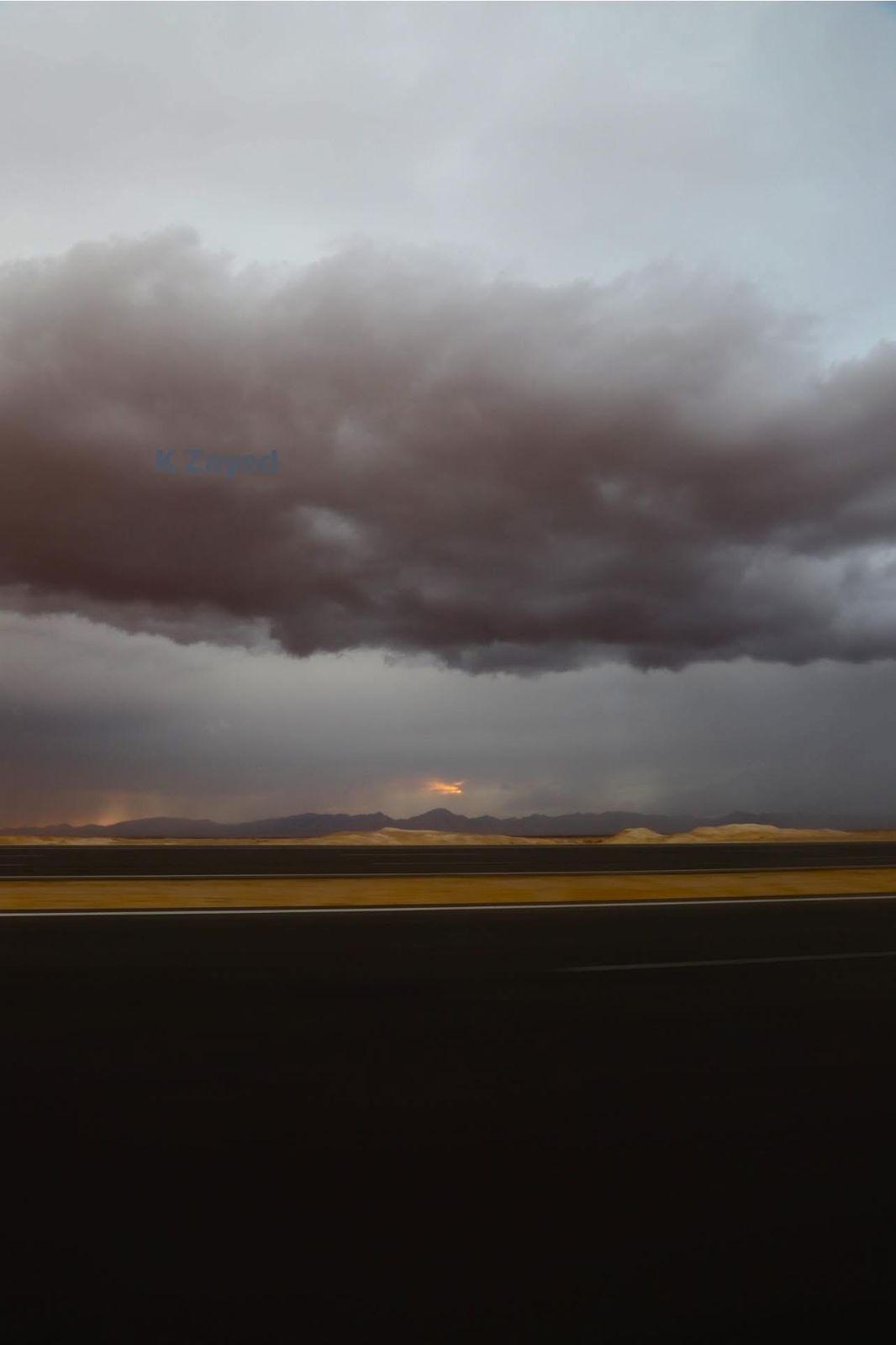 سحب كثيفة فى شمال سيناء سحب كثيفة فى شمال سيناء