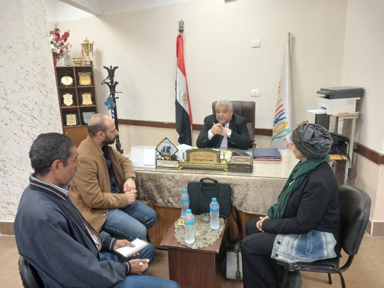 وكيل تعليم الأقصر ولقاء استشاريين التعليم المزدوج للتوسع في مدارس التعليم الفني وكيل تعليم الأقصر ولقاء استشاريين التعليم المزدوج للتوسع في مدارس التعليم الفني