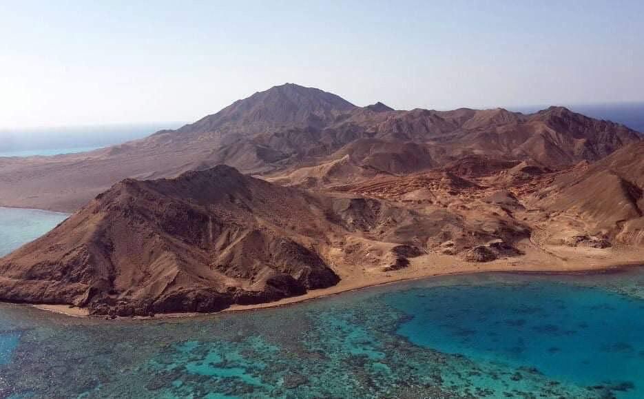 صخور جزيرة الزبرجد او سان جونز صخور جزيرة الزبرجد او سان جونز