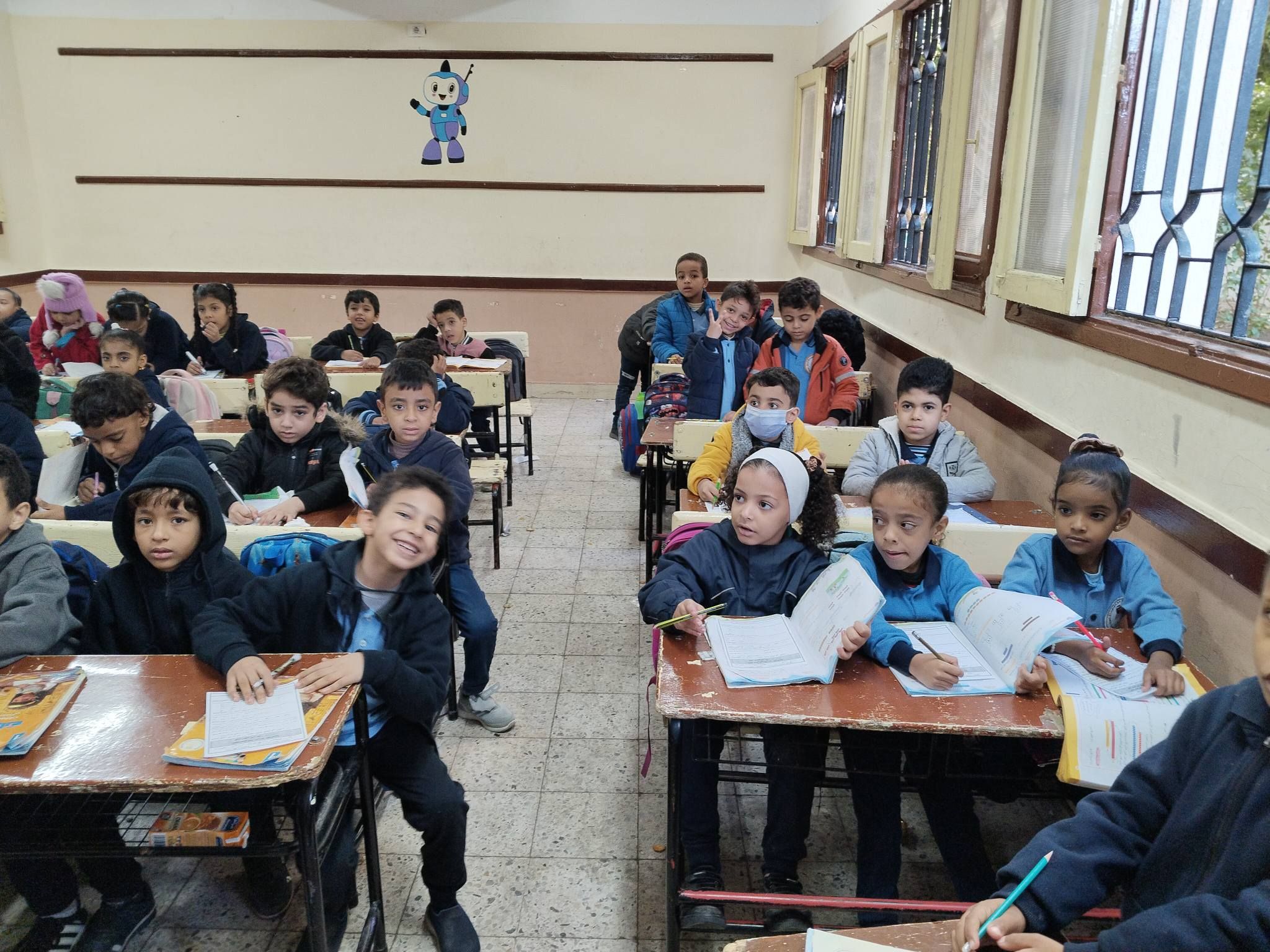 عمل التقييمات المبدئية والنهائية للصفين الأول والثاني الابتدائي عمل التقييمات المبدئية والنهائية للصفين الأول والثاني الابتدائي