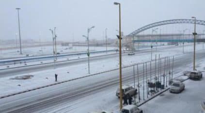 انخفاض درجات الحرارة في طريف يرفع استعدادات الأهالي لاستقبال البرد
