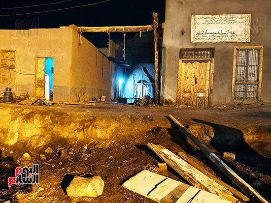 إنهيار جزئي لجدار في منزل (3)